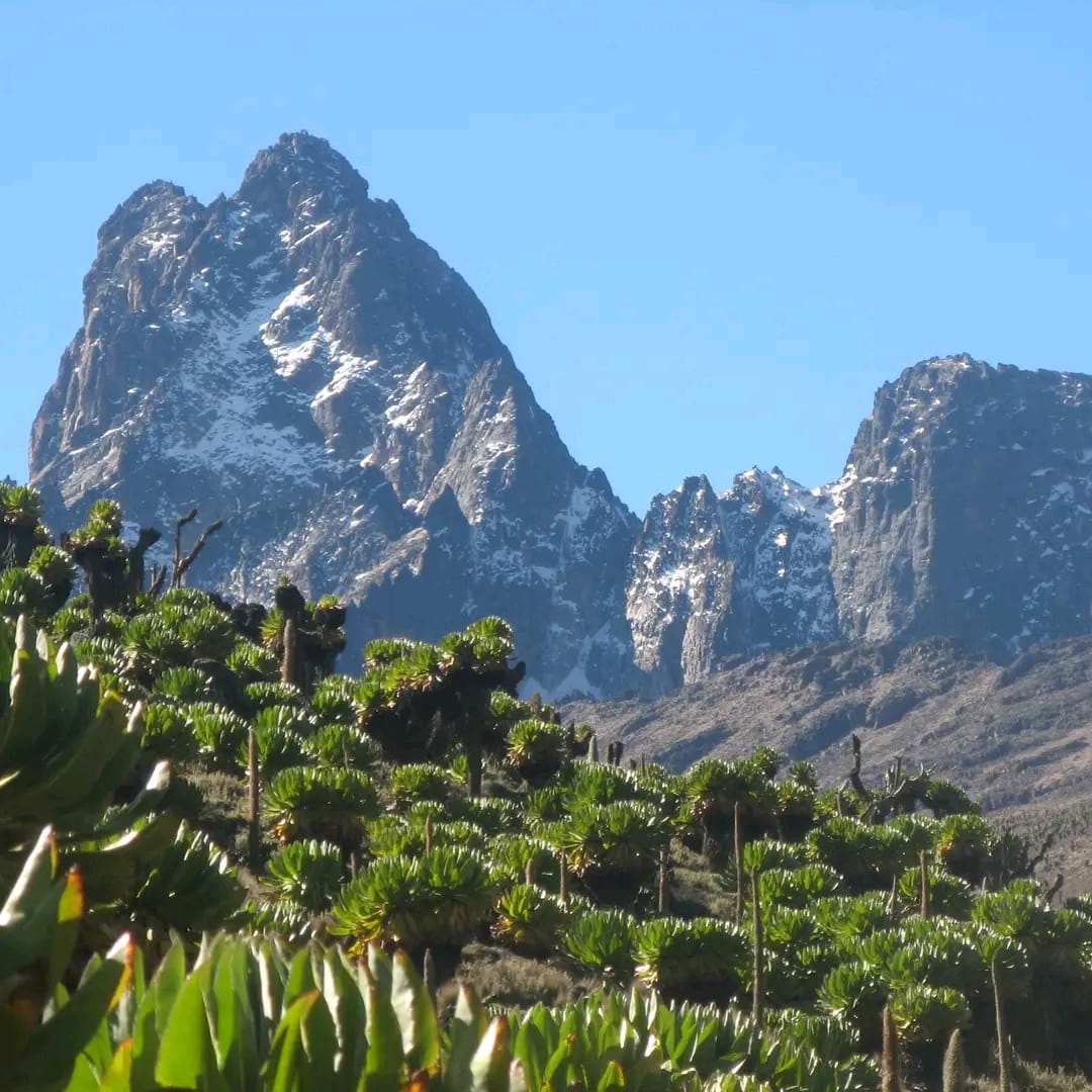 Mount Kenya peaks